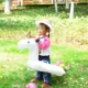 Vòng bơi cho trẻ em Ghế kỳ lân flamingo dễ thương bơi vòng bơm hơi gắn phao em bé