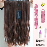 Шесть фейерверков рулон (темно -коричневый)+раствор по уходу+стальная расческа