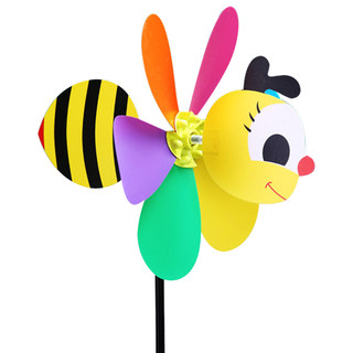 Creative outdoor handmade animal windmill toys for young children