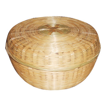 Bamboo basket dustpan box drying basket basket