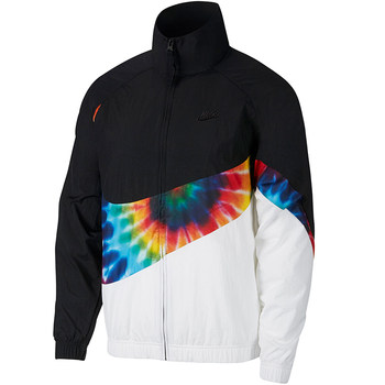 Tianlang Football Nike Nike Jacket Men's Autumn New Rainbow Big Hook Sports Jacket CI9596-010