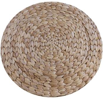 Kens straw woven european-style thermal insulation round dining table mat