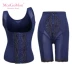 MORGOMON mùa hè nữ bụng corset chia phù hợp với eo hông cơ thể định hình quần áo giảm béo set bộ định hình giảm eo Corset hai mảnh