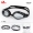 Kính bơi tóc của Anh HD không thấm nước chống sương mù hộp lớn kính bơi nam - Goggles