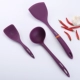 Daddy thực phẩm lớp silicone spatula bếp không dính chảo nấu ăn xẻng dài xử lý spatula nhà xẻng dụng cụ bếp