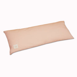 Washed pure cotton 1.2m double pillowcase, pure cotton 1.5m long pillowcase, 1.8 solid color Nordic couple long pillowcase