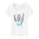White printed t-shirt women's short-sleeved 2026 new summer half-sleeved T-shirt tight bottoming slimming pure cotton letter T