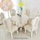 Ghế bọc ghế đặt bọc ghế ăn bọc ghế ăn nhà Châu Âu khăn trải bàn tròn khăn trải bàn khăn trải bàn vải tròn