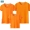 Áo bố mẹ-con 2019 hè mới Áo thun ngắn tay màu rắn chạm đáy áo sơ mi trắng Cha-con từ bi cotton thả rông - Trang phục dành cho cha mẹ và con
