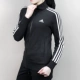Áo khoác nữ Adidas hè 2018 mới tập luyện thể thao thể thao đan thông thường áo khoác chạy bộ CY9854 áo khoác the thao puma nam