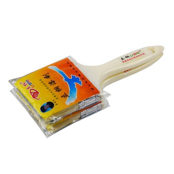 Paint brush wool brush manufacturer latex paint brush litong brush soft bristles cleaning fine paint
