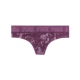 Lễ hội cuối năm | Wei Mi PINK Logo Velvet Low-grow Thong 11116568 quần lót đẹp