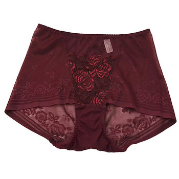 Korean ins underwear for women with high waist, small square angle and slight tummy control