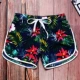 Quần short đi biển nhanh quần dài quần nam Quần short đi biển bên bờ biển rộng năm điểm kích thước lớn suối nước nóng quần bơi nữ mùa hè 	quần đi biển big size	