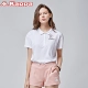 Kappa Kappa Phụ nữ thể thao tay áo ngắn POLO Áo sơ mi cổ tay nửa đứng giản dị | K0822PD05