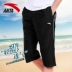 Quần thể thao Anta quần short nam cắt quần 2019 hè mới dệt nhẹ thoáng khí chạy thể dục - Quần thể thao quần dài the thao nam ống suông Quần thể thao