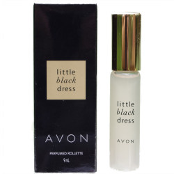 Avon Small Black Dress Elegant Ladies Classic Bead 향수
