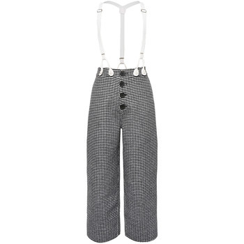 s u p e rr ໂສ້ງຂາຍາວຂາຍາວຂາຍາວ woolen-feel suspender ຊື່