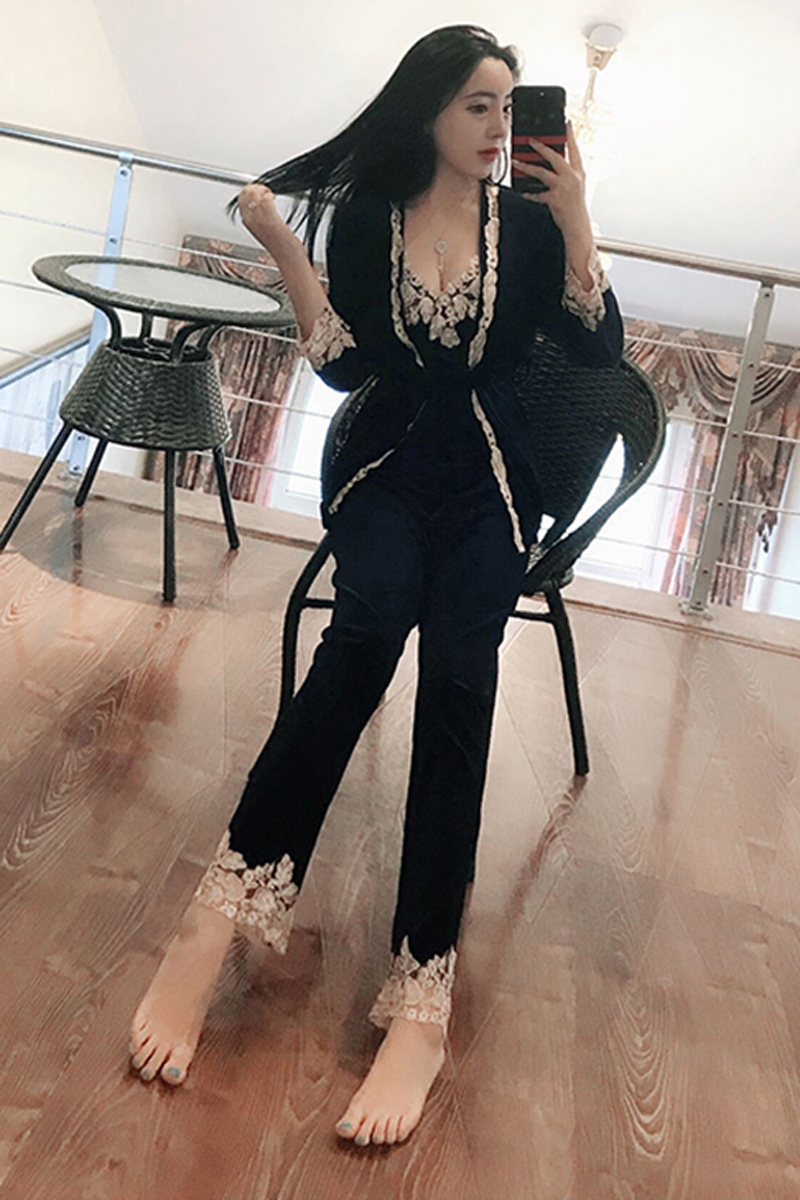 Pyjama pour femme OTHER   à manches longues - Ref 2992744 Image 4