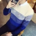 Áo len nam mùa đông Áo len cổ tròn Xu hướng áo len cá tính Học sinh Áo len nam dày Áo khoác nam áo len cổ lọ cho nam Cardigan