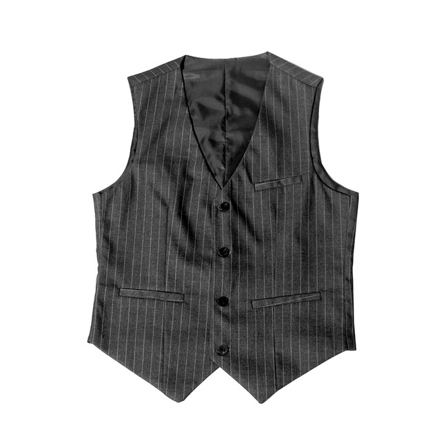 Autumn and winter new suit vest men's Korean version British retro style slim casual professional formal suit vest trend