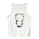 2018 vest mới thể thao nam lỏng lẻo thương hiệu cotton rào cản vest vai mùa hè tập thể dục áo hai dây - Áo vest cotton áo thun nam body