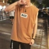 Áo thun nam mùa hè không tay phiên bản Hàn Quốc Loose Casual Nhật Bản đơn giản In chữ giả hai mảnh Vest nam mồ hôi áo ba lỗ nam cao cấp Lót