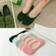Vớ nữ vớ vớ nữ vớ thấp giúp vớ cotton mùa hè phần mỏng miệng nông vớ vô hình Hàn Quốc silicone chống trượt dễ thương - Vớ hàng tuần tất uniqlo