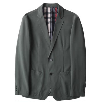 ຊັ້ນສູງແບບບາງໆທຸລະກິດແບບກະທັນຫັນຊຸດດຽວຂອງຜູ້ຊາຍ້ໍານົມຜ້າໄຫມ elastic breathable ຕ້ານ wrinkle ສະດວກສະບາຍ slim suit jacket ສໍາລັບຜູ້ຊາຍ