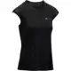Decathlon thể thao Áo thun nữ vest thể dục từ thể dục nhanh khô thoáng khí đào tạo chạy tay áo ngắn FIC WE áo thun gym nam
