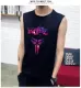 Học sinh nam áo thun không tay chơi bóng rổ cotton vai áo thể thao rộng rãi mồ hôi vest rộng kích thước mỏng vest áo ba lỗ tập gym