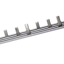 Bus bar C45 DZ47 3P circuit breaker terminal block 1 meter 32A brass connection copper bar 1 2 thick * 5mm wide
