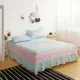 giường bằng vải bông váy duy nhất mảnh vỏ bảo vệ trượt 2018 bedspread vải mới bụi bìa mùa hè châu Âu bìa nệm - Váy Petti