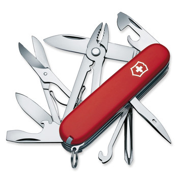 ຕົ້ນສະບັບນໍາເຂົ້າ Victorinox Swiss Army ມີດ 91mm luxury tinker 1.4723 ມີດພັບນອກຫຼາຍຫນ້າທີ່