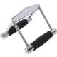 Saddle rubber-coated tension bar, gym supporting bar, special handle for fitness equipment, electroplated special-shaped parts