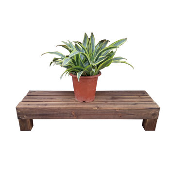 Balcony bathroom outdoor multi-layer carbonized wood