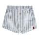 BẾN / CƠ THỂ / 奔 2018 hè mới quần cotton kẻ sọc kẻ sọc quần short nhà giản dị 	quần đi biển nữ	