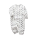 TATABEBE mẫu mùa thu đông cộng với quần áo nhung cho bé sơ sinh dài tay cotton chải romper sơ sinh shop quan ao baby Áo liền quần