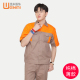 Workwear phù hợp với nam giới mùa hè mỏng dịch vụ dài tay sửa chữa bông hơi nước bảo hộ lao động hàn điện kỹ thuật quần áo mùa xuân và mùa thu quần áo làm việc