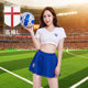 2020 Soccer bé Sexy dance Suit Thế giới Cheerleader trang phục nữ Night Bar Hiệu suất ăn mặc Jersey