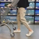 Sinh viên chín quần mùa thu mới quần âu nam phiên bản Hàn Quốc của xu hướng áo liền quần if Fashion quần chân