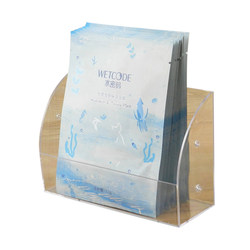 Facial Mask Holder Acrylic Transparent Mask Box Display Stand Cosmetics Perfume BB Cream Lipstick Stand Display Stand