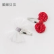 [Two Pack] David Bella davebella girl 2018 phụ kiện tóc mới rượu vang đỏ tình yêu kẹp tóc