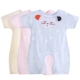 Babyiesies cotton ngắn tay nam và nữ mùa hè bé váy mỏng phần sơ sinh quần áo ngủ romper