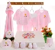 Bộ quà tặng cho bé sơ sinh cotton 0-3 tháng quần áo mùa thu đông bé trăng tròn bà mẹ và trẻ em Daquan