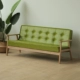 Bắc ou Nghệ thuật hiện đại sofa căn hộ nhỏ kéo khóa retro American phòng khách nước với giường sofa và bữa sáng Cafe - Ghế sô pha