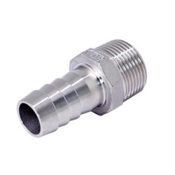 304 stainless steel outer wire pagoda joint reducing joint hose leather pipe outer wire hexagonal joint leather insert bamboo solar term 4