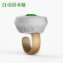 Lớn xe bò trắng Bluetooth thông minh truy cập đèn chùm truy cập vòng sạc loại đa chức năng tụng kinh đám mây - Nhẫn nhẫn cặp đẹp Nhẫn
