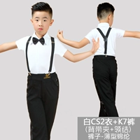 Белая одежда CS2+K7 брюки (отправить галстук+зажим для ремня)