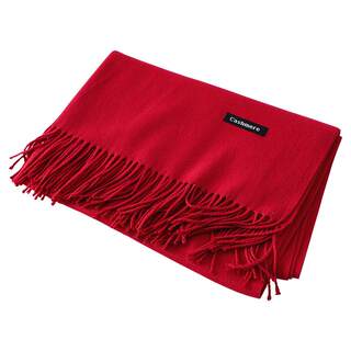 Korean style winter high-end Spring Festival cashmere scarf and shawl